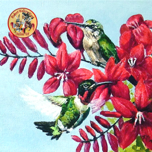 "Hummingbird Pair"